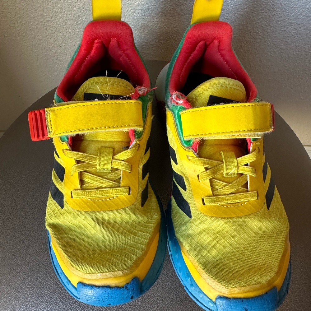 Lego Adidas little boys sneaker size 1